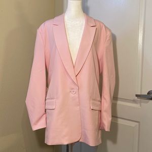 Brand New Fashion Pink Coat